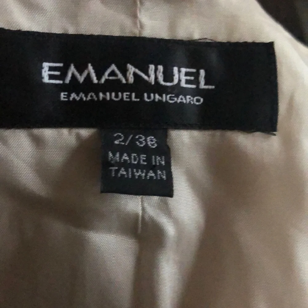 Emanuel Tan Tailored 3 piece suit